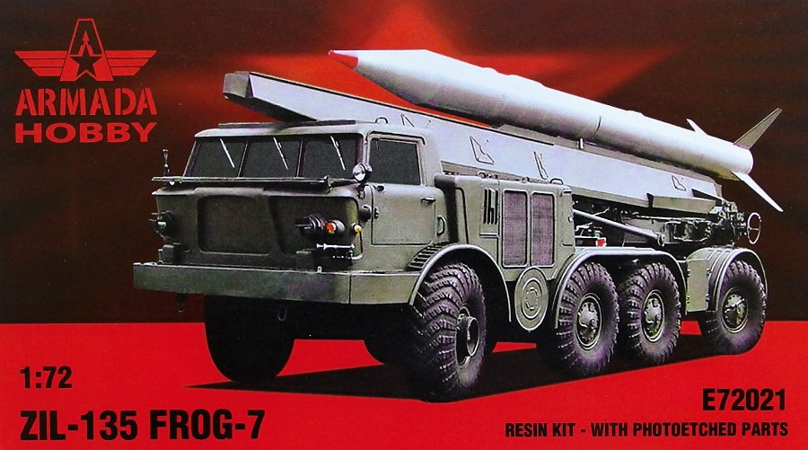 1/72 ZIL-135 FROG-7 (resin kit & PE)