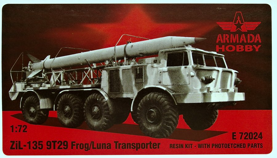 1/72 ZIL-135 9T29 Frog/Luna Transporter