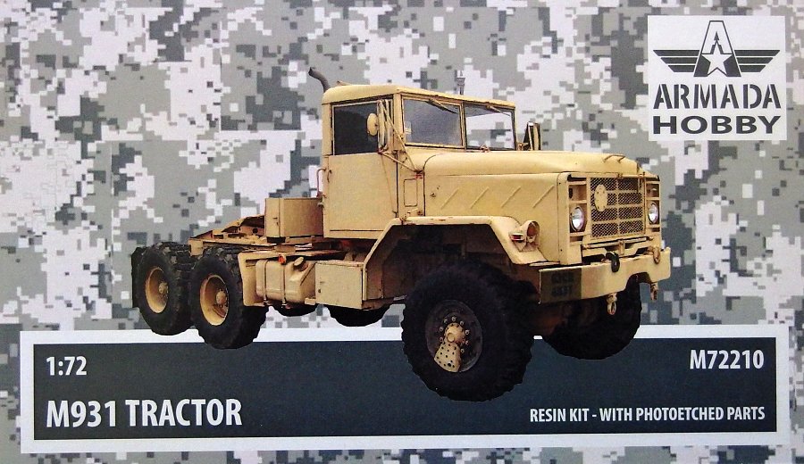 1/72 M931 Tractor (resin kit & PE parts)