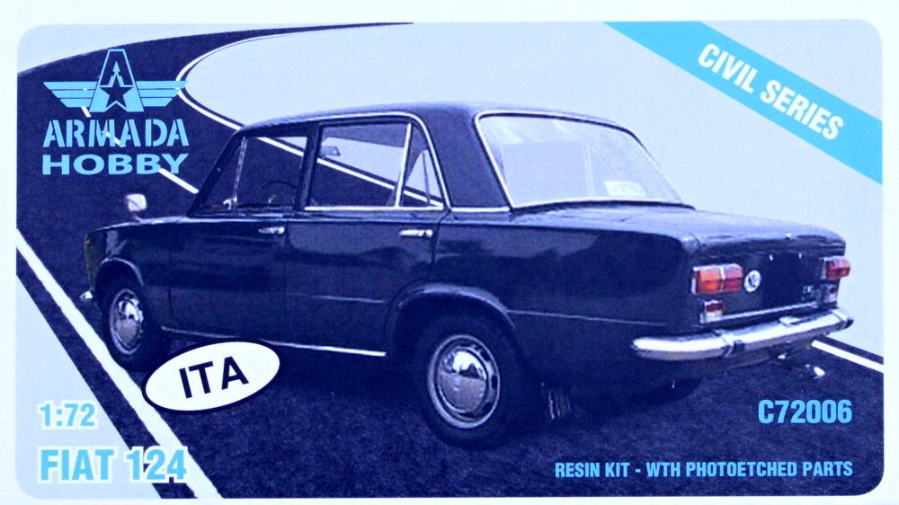1/72 FIAT 124 (resin kit)