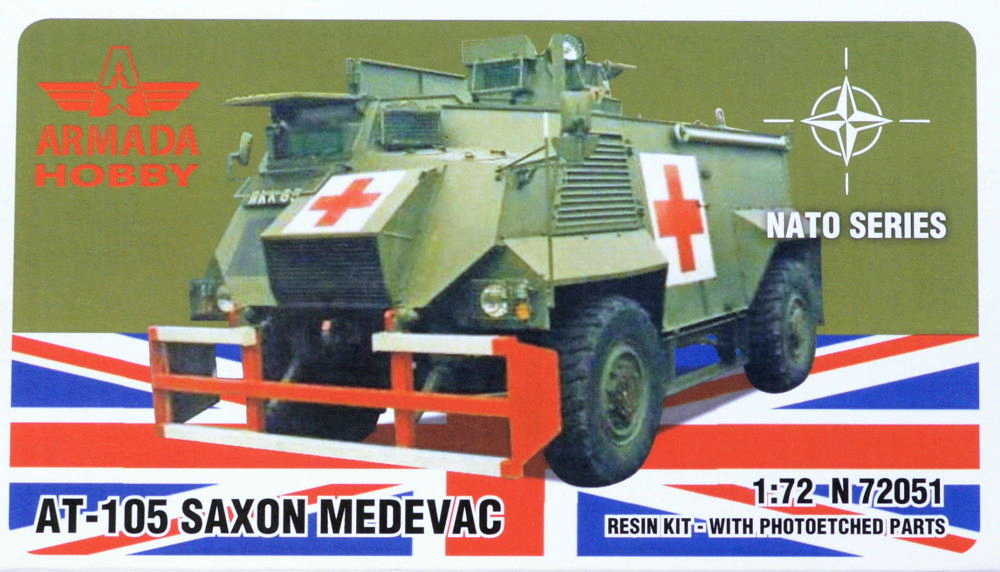 1/72 AT-105 Saxon Medevac (resin kit w/ PE)