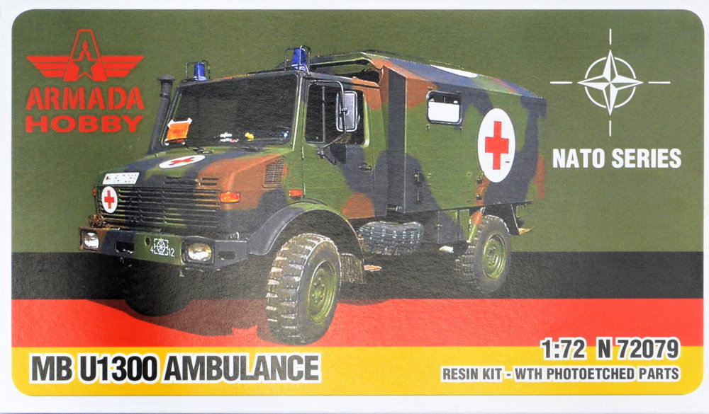 MODELIMEX Online Shop | 1/72 MB U1300 Ambulance (resin kit & PE parts ...