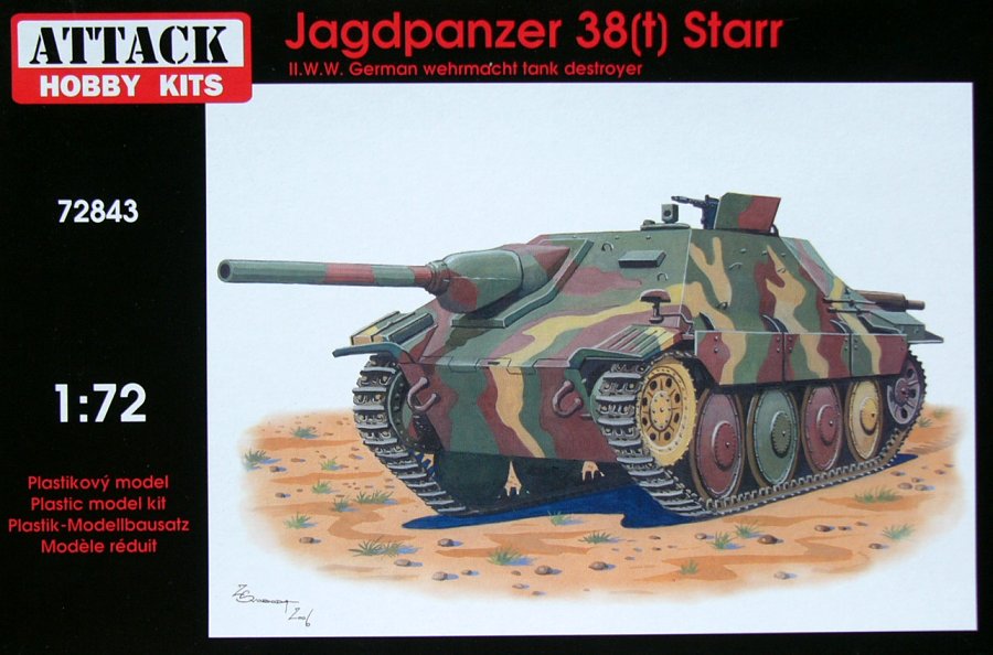 MODELIMEX Online Shop | 1/72 Jagdpanzer 38(t) Starr | your favourite ...
