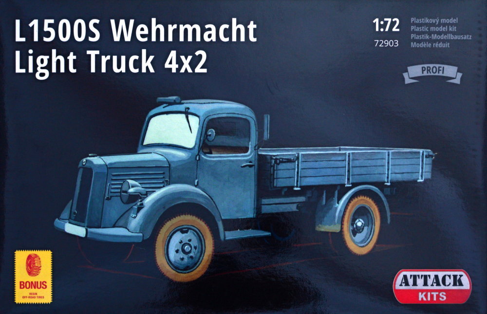 1/72 L1500S Wehrmacht Light Truck 4x2 (PROFI ver.)
