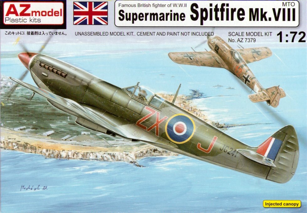 MODELIMEX Online Shop | 1/72 Supermarine Spitfire Mk.VIII (MTO
