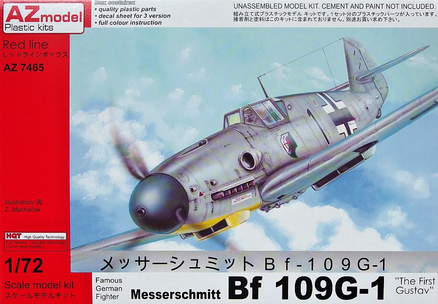 1/72 Messerschmitt Bf 109G-1 The First Gustav