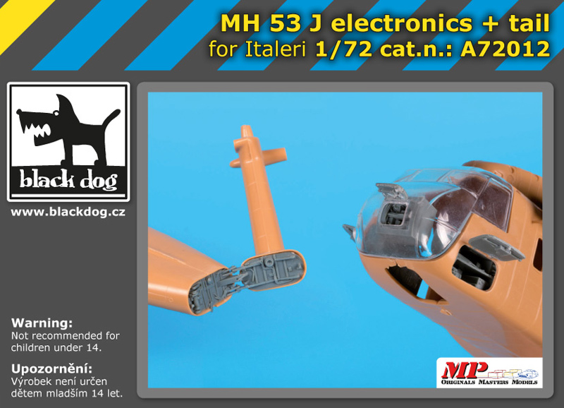 1/72 MH-53 J electronics + tail (ITALERI)