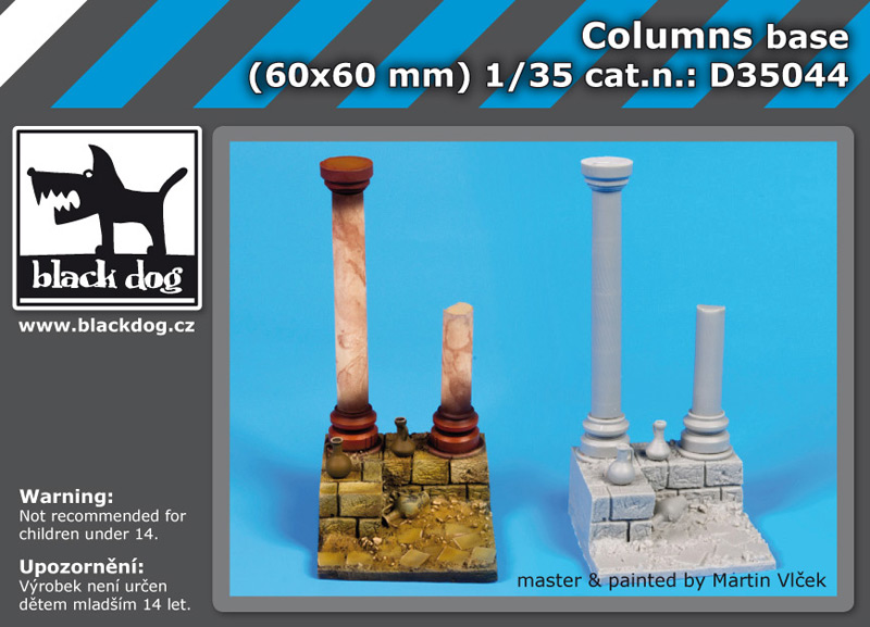 1/35 Columns base (60x60 mm)