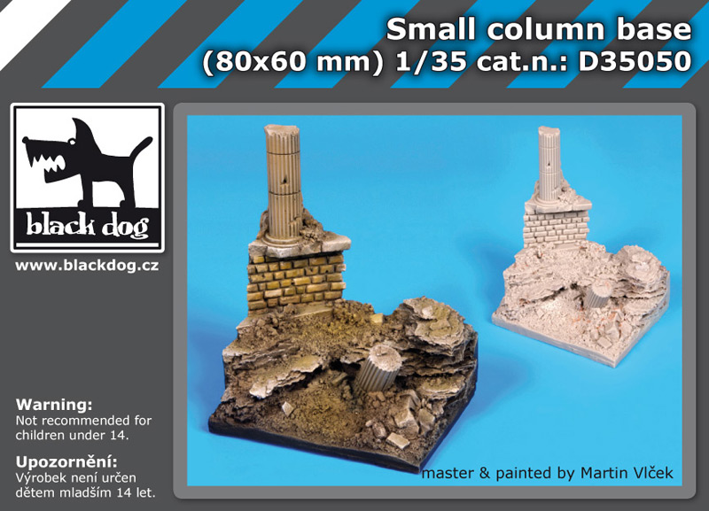 1/35 Small column base (80x60 mm)
