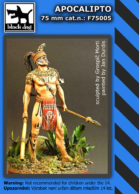 75mm Apocalipto (resin figure)