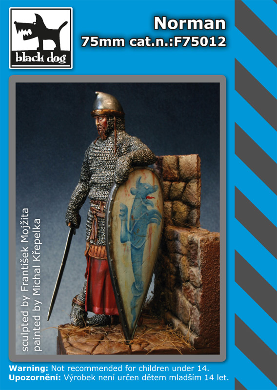 75mm Norman (resin figure)
