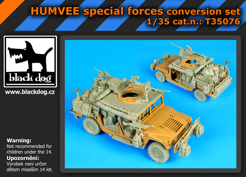 1/35 HUMVEE special forces conversion set (TAM)