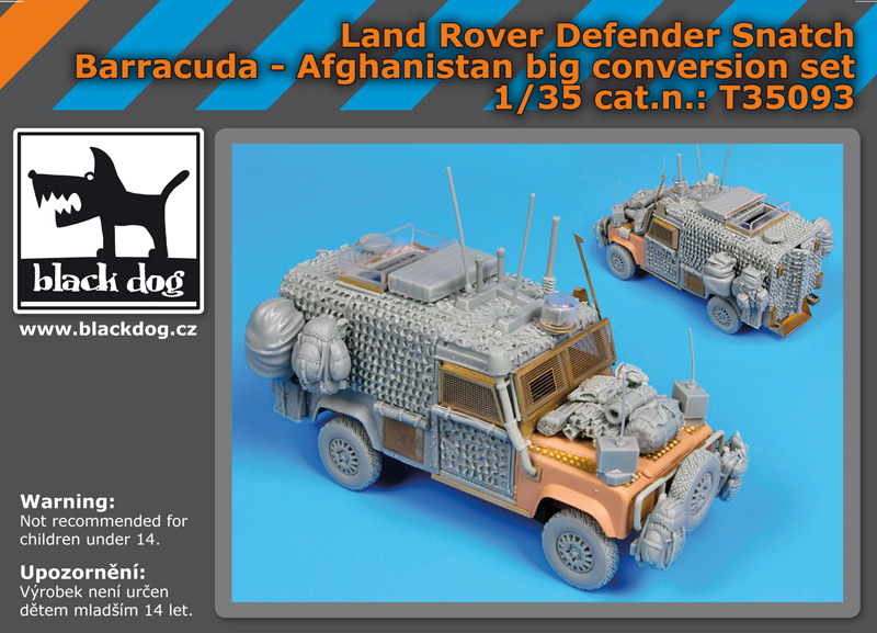1/35 Land Rover Def.Snatch Barracuda Conv.set BIG