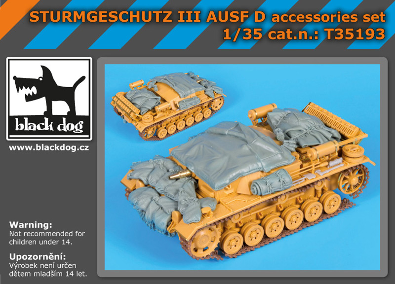 1/35 Strumgesuchtz III Ausf.D Acc.set (DRAG)