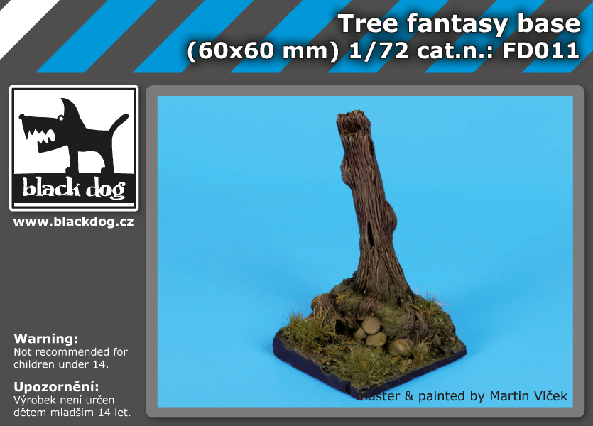 Tree fantasy base (60 x 60 mm)