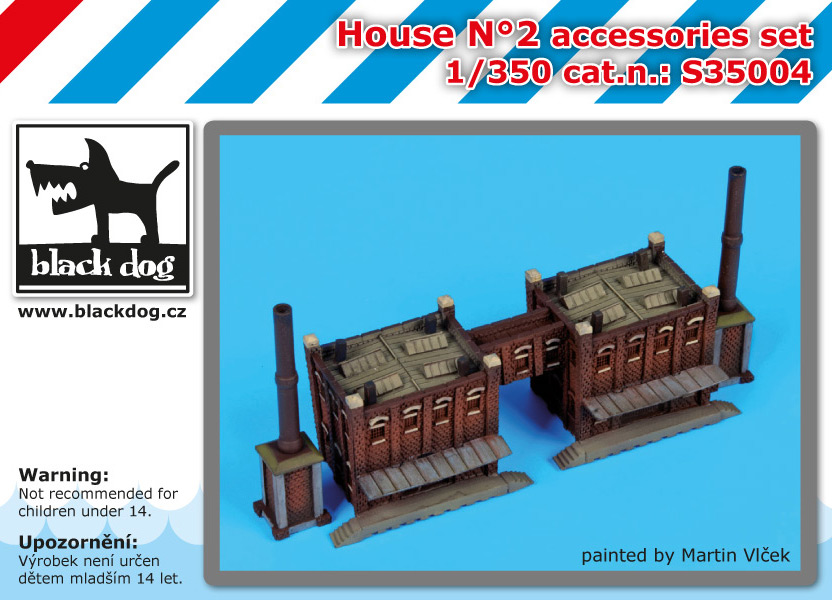 1/350 House No.2 accessories set