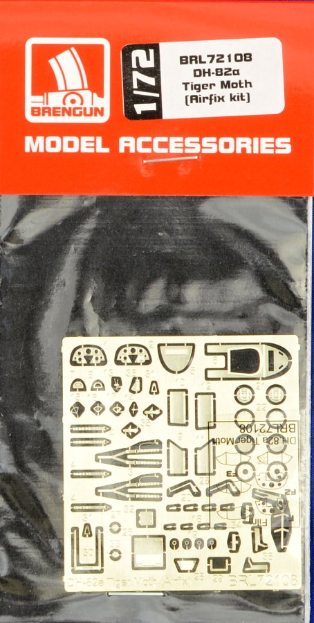 1/72 DH-82a Tiger Moth - PE set (AIRFIX)