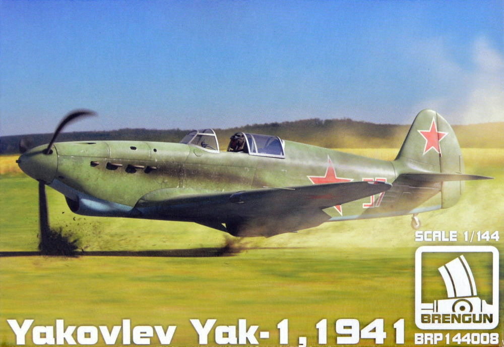 1/144 Yakovlev Yak-1, 1941 (plastic kit)
