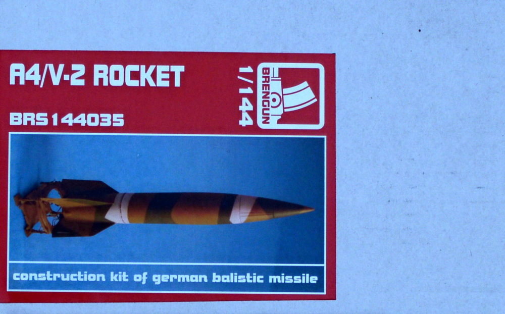 1/144 German rocket A4/V-2 (resin kit)