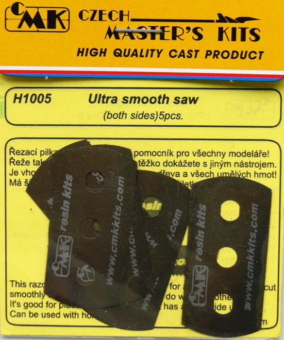 Ultra smooth saw (both sides) 5pcs.