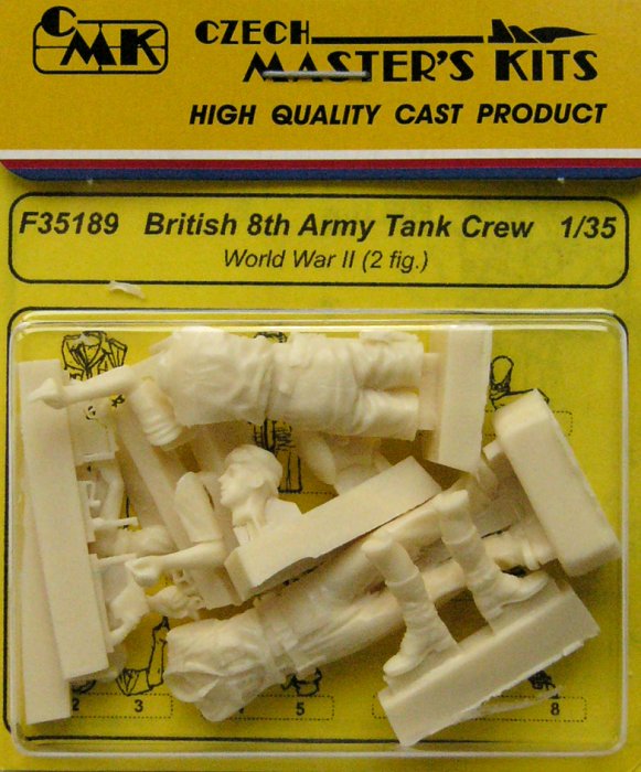 MODELIMEX Online Shop | 1/35 British 8th Army Tank Crew WWII (2 fig ...