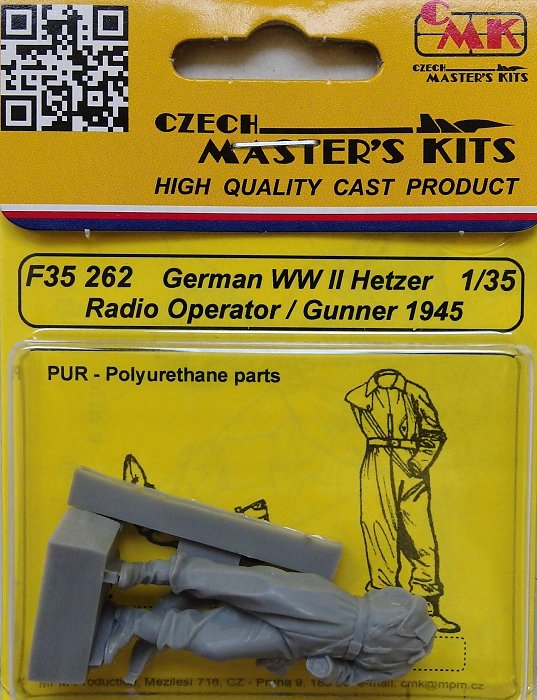 1/35 German Hetzer Rad.Operator/Gunner 1945