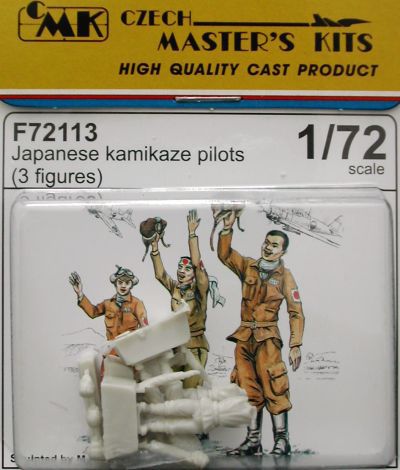 Czech Master 1/72 japonais kamikaze pilotes X 3 # F72113 