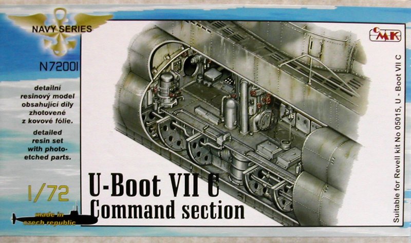 1/72 U-Boot VII - Command Section