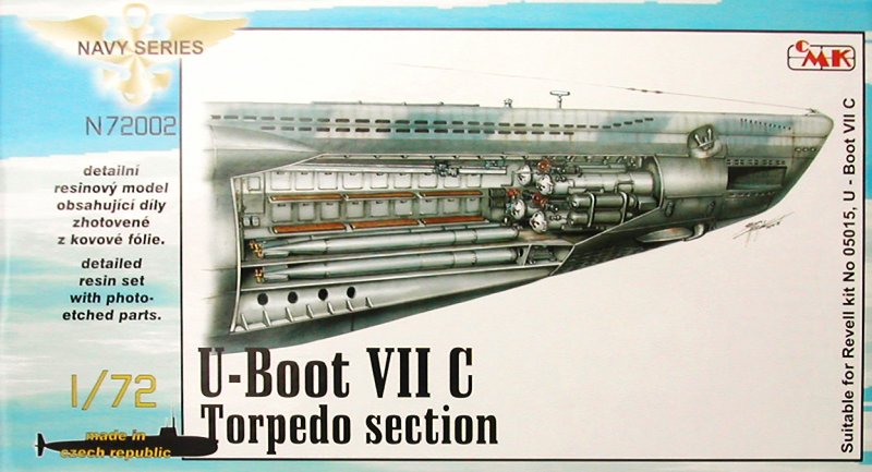 1/72 U-Boot VII - Torpedo Section
