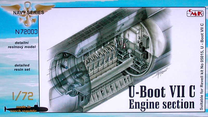 1/72 U-Boot VII - Engine Section