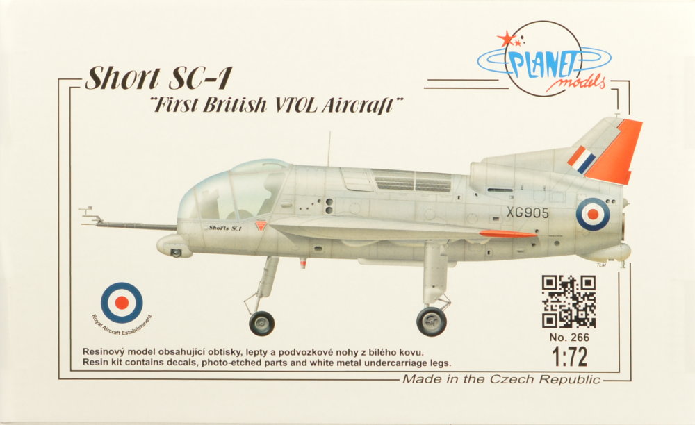 1/72 Short SC-1 'First British VTOL Aircraft'