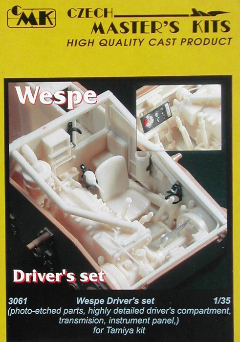 1/35 Wespe - Driver's Set   (TAM)