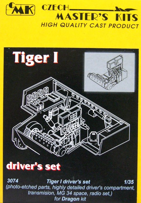 1/35 Tiger I  Driver's set  (DRAG)