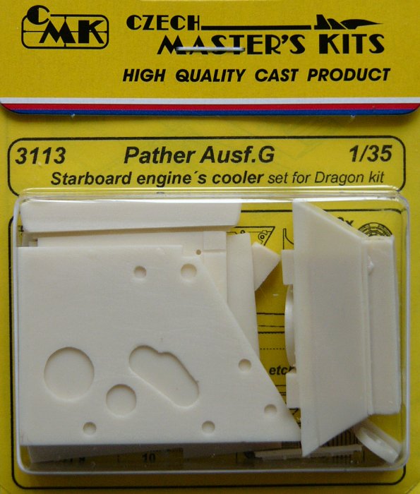 1/35 Panther Ausf.G Starboard engine´s cooler set