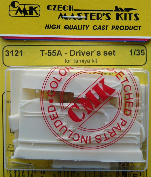 1/35 T-55A Driver's set (TAM)