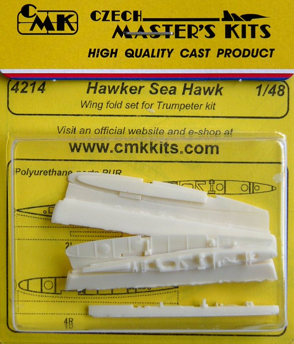 1/48 Hawer Seahawk - Wing Fold Set (TRUMP)