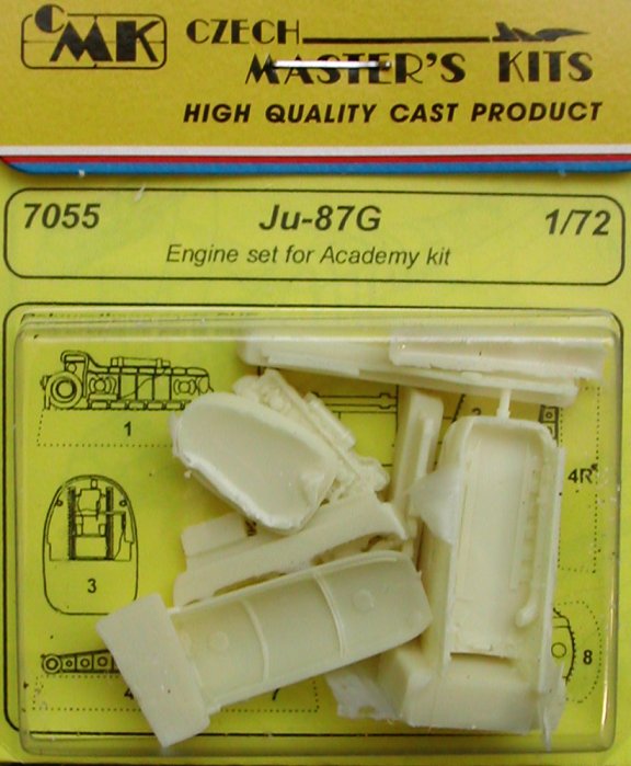 MODELIMEX Online Shop | 1/72 Ju 87G Engine Set (ACADEMY) | your ...
