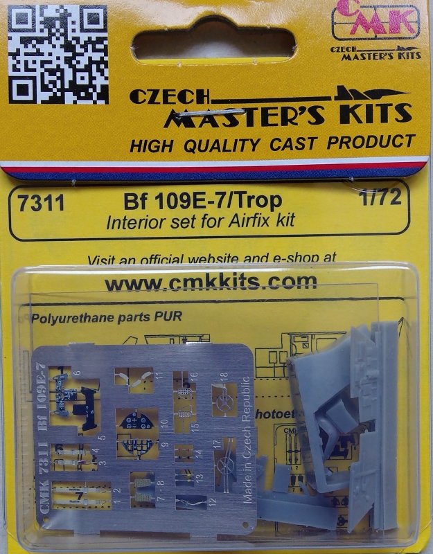 Buy Cmk® 7311 ? modélisme accessoires bf 109e de 7/trop kit de interior