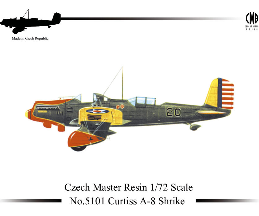1/72 Curtiss A-8 Shrike (re-issue)