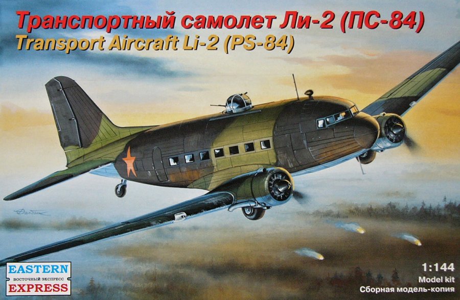 MODELIMEX Online Shop | 1/144 Transport Aircraft Li-2 (PS-84) | your ...