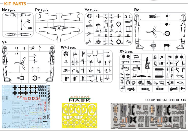 MODELIMEX Online Shop | 1/48 Fw 190D JV 44 Dual Combo (Limited