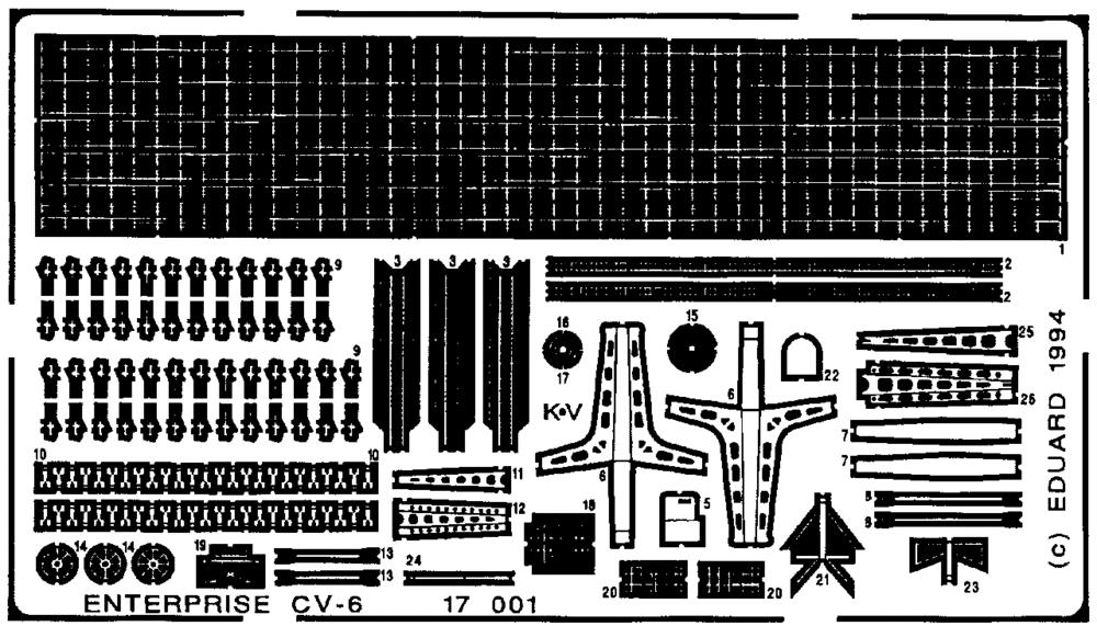 1/700 USS ENTERPRISE/CV6/