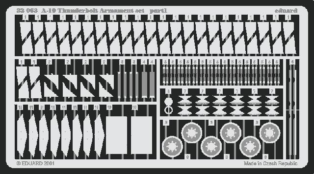 SET A-10 Armam./TRUMPETER/