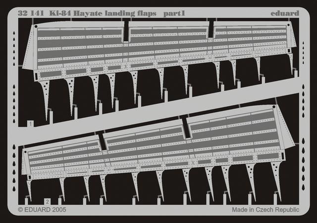 SET Ki-84 Hayate landing flaps   (HAS)