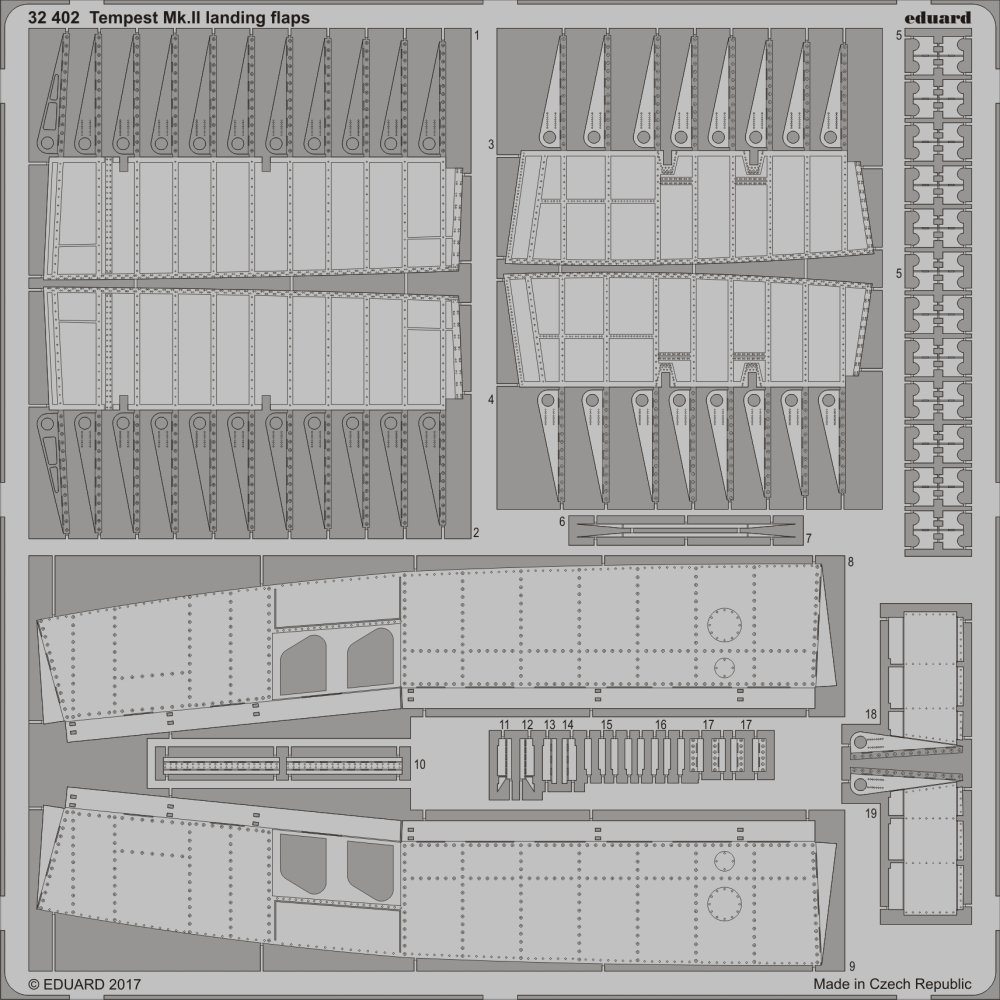 SET Tempest Mk.II landing flaps (SP.HOB.)