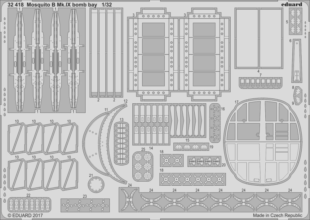 SET Mosquito B Mk.IX bomb bay  (HKM)