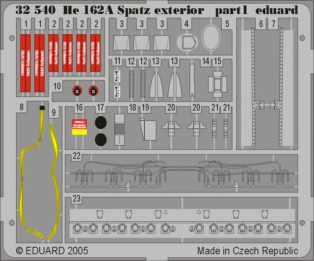 SET He 162A Spatz exterior  (REV)