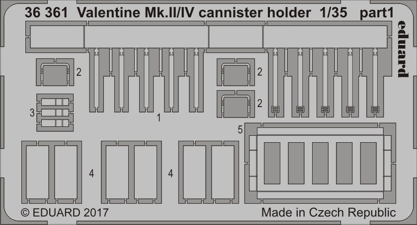 SET Valentine Mk.II/IV cannister holder (TAM)