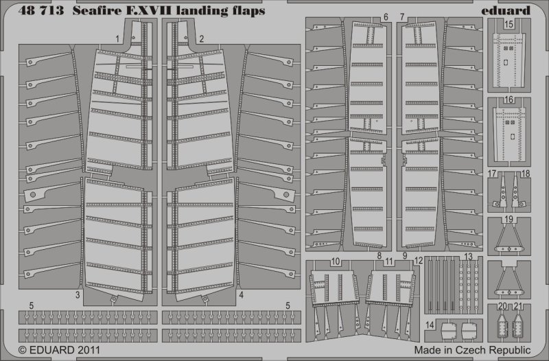 SET Seafire F.XVII landing flaps (AIRF)