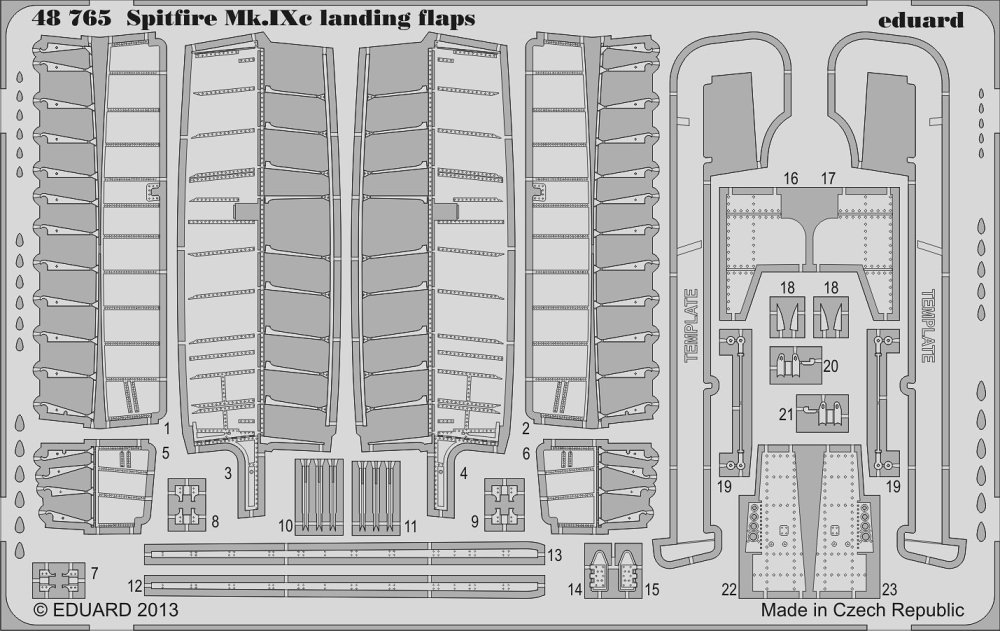 SET Spitfire Mk.IXc landing flaps (EDU)